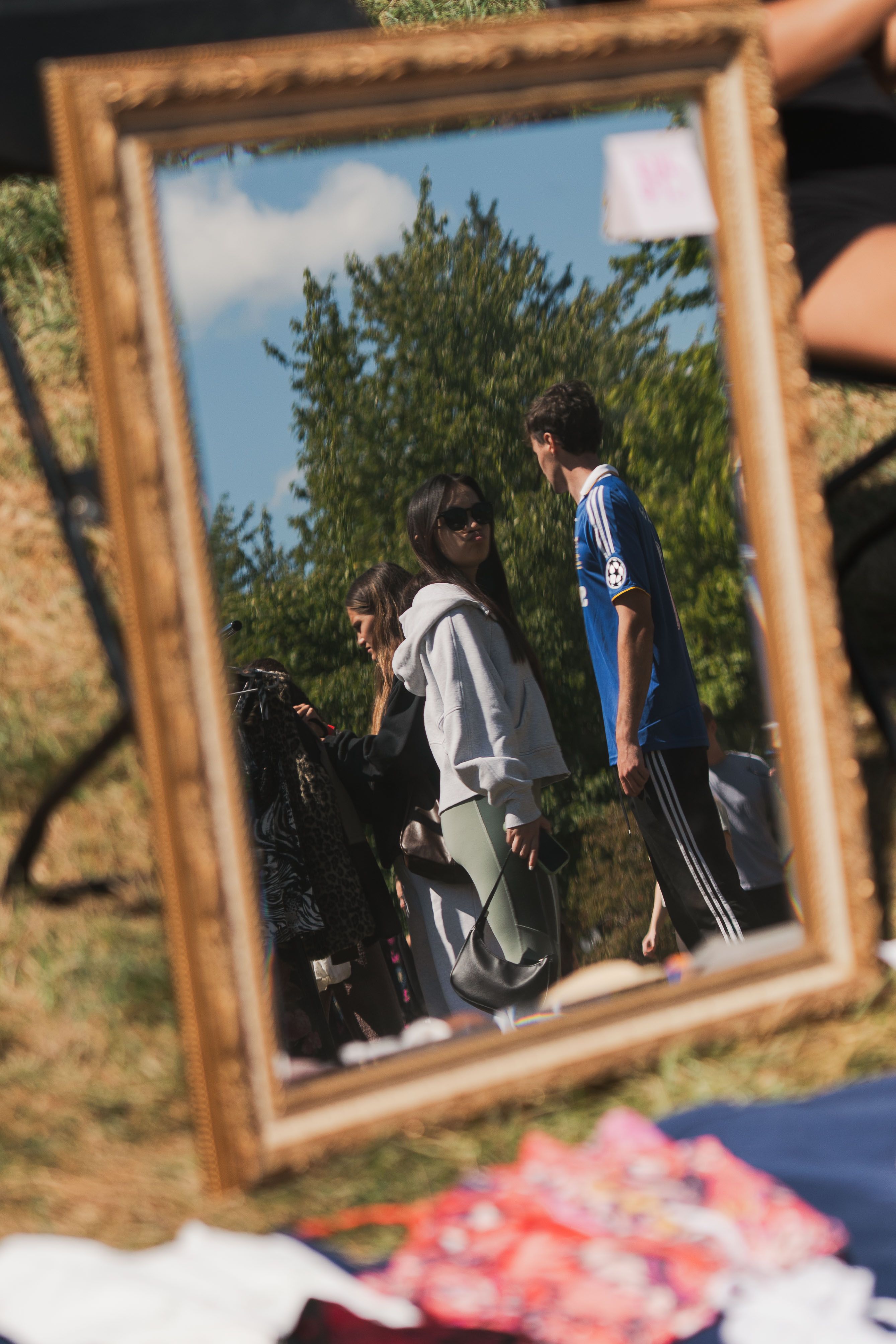 A person lying on snow-covered ground.