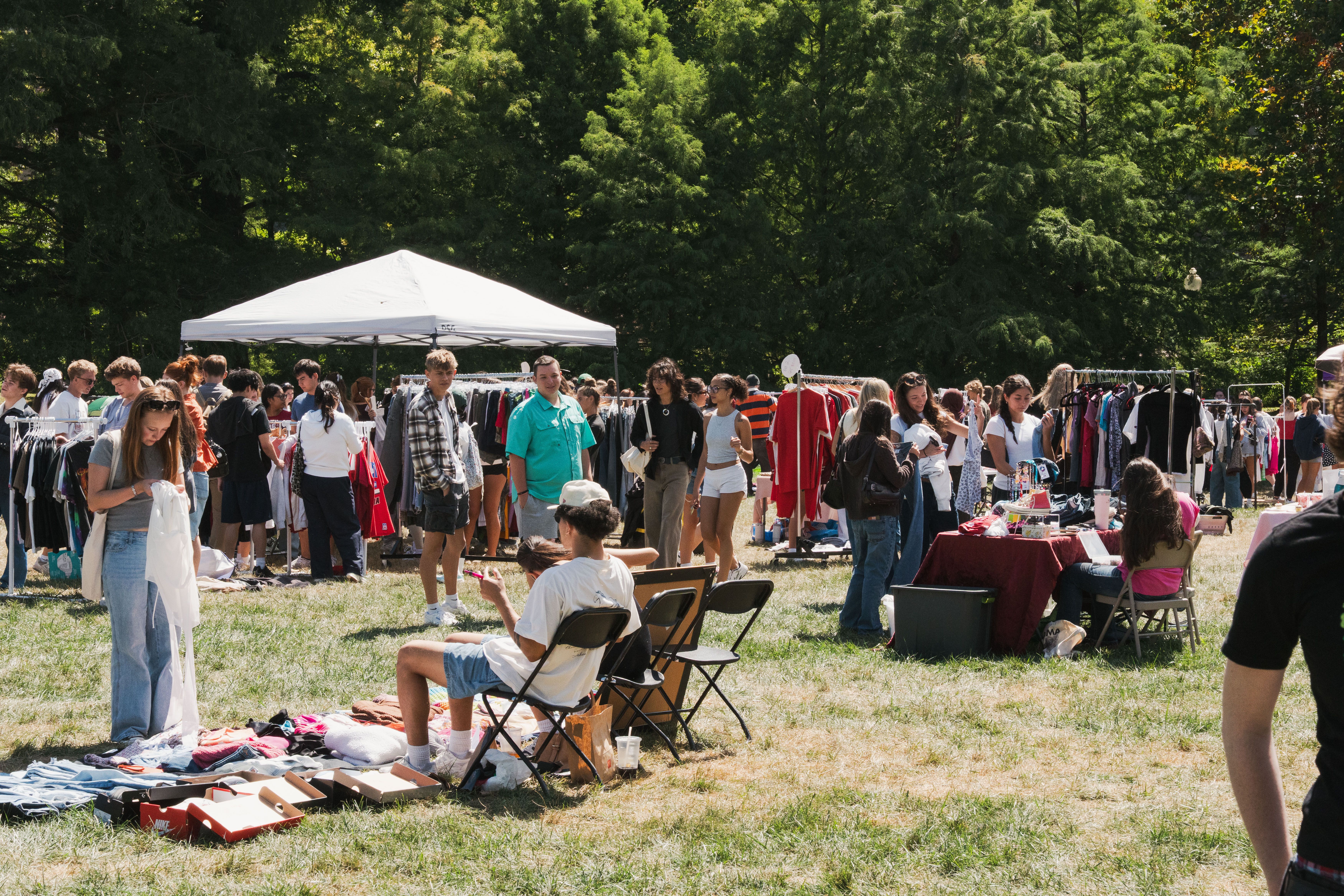 A person lying on snow-covered ground.