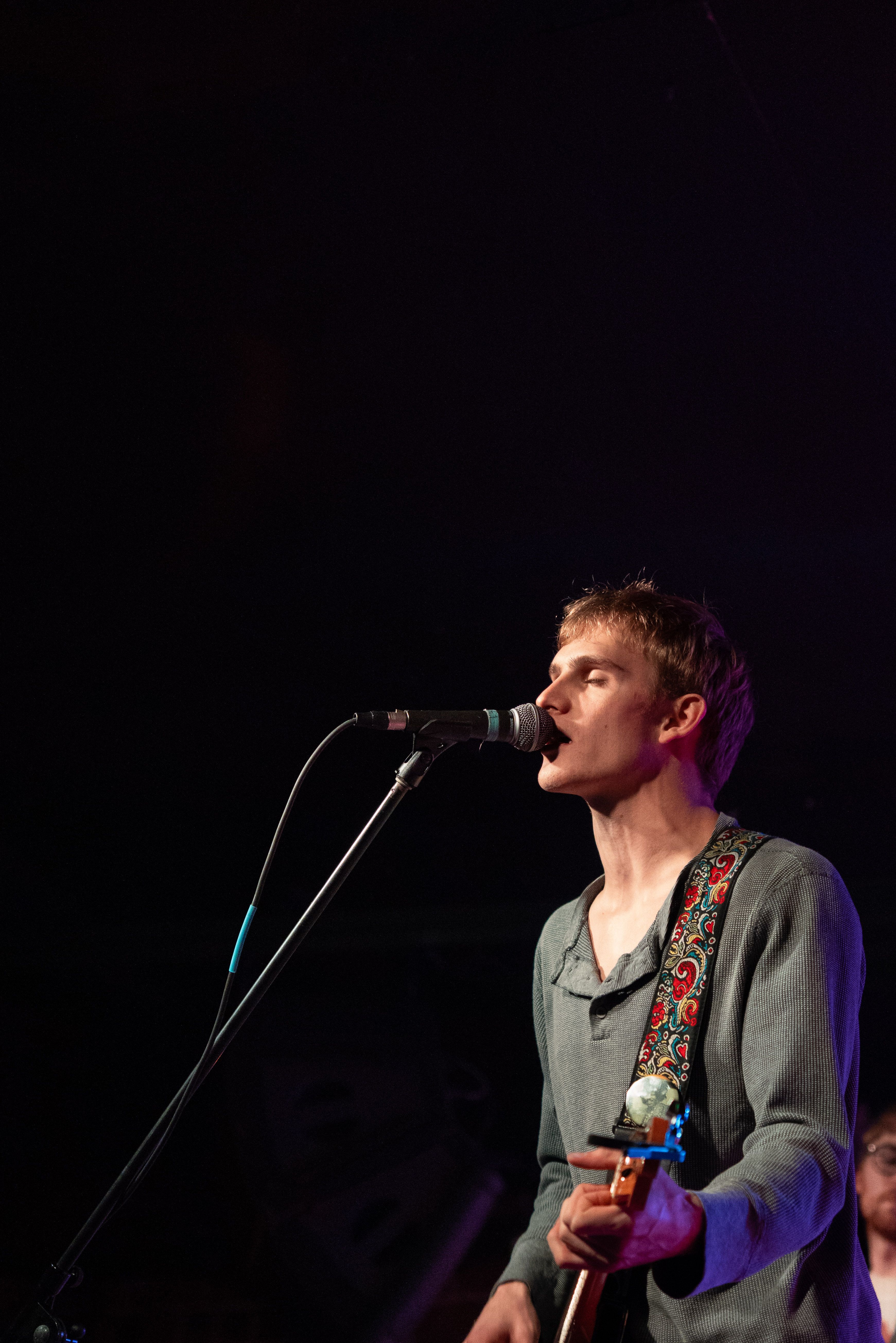 Band playing on stage.